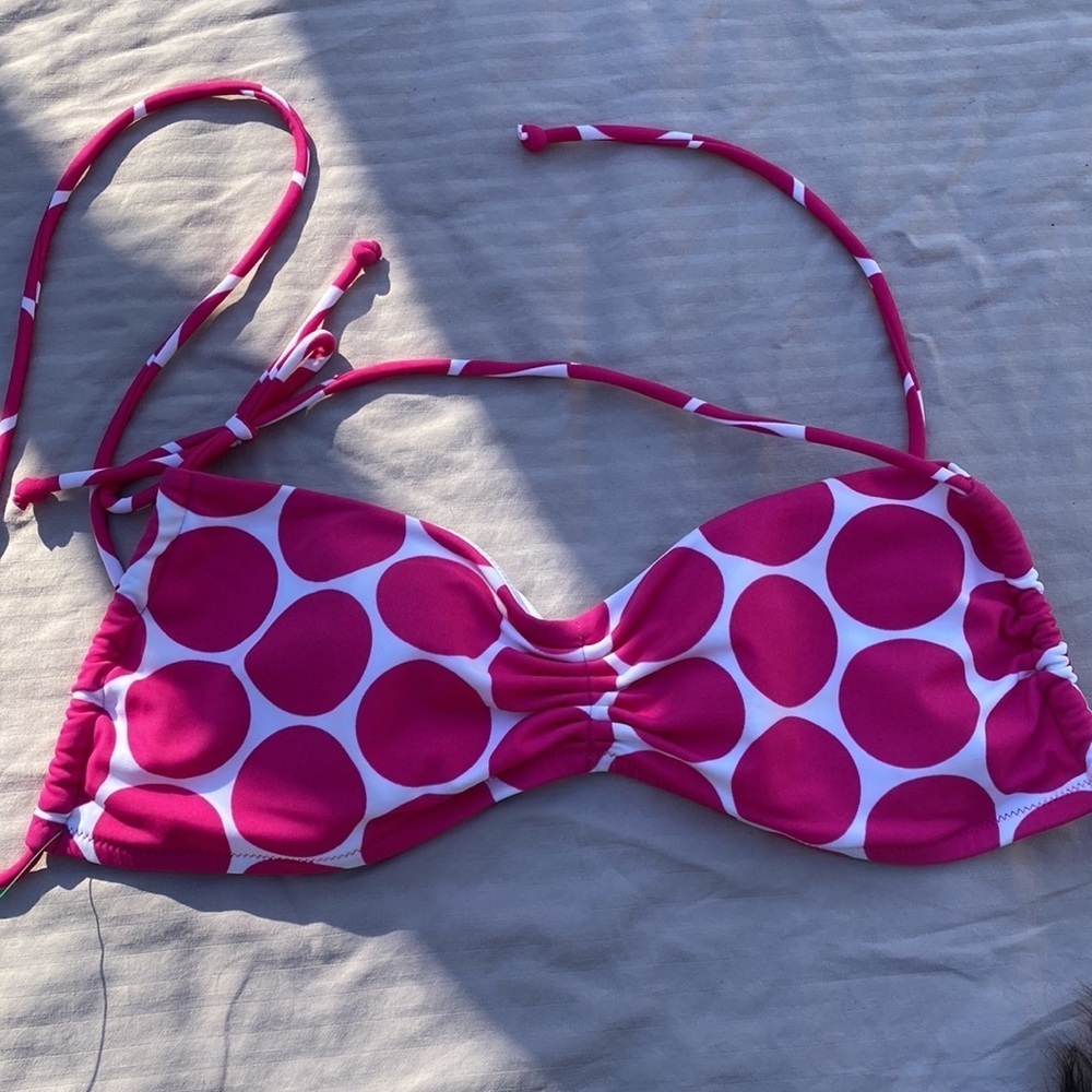Victoria Secret Pink white Polka dot Bikini🏖​​​ - Picture 5 of 7